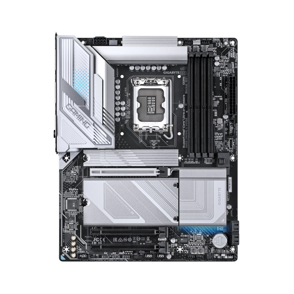 Gigabyte Motherboard B860 GAMING X WIFI 6E DDR5 For Intel Ultra Processors view 2